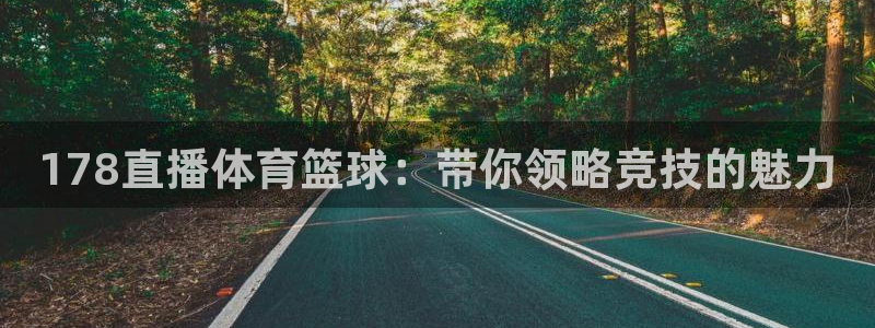 178直播体育篮球：带你领略竞技的魅力