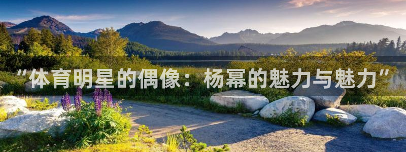 “体育明星的偶像：杨幂的魅力与魅力”